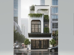 Hồ sơ thiết kế nhà phố 3 tầng hiện đại 5x20m mới