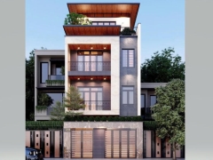 Nhà phố 4 tầng hiện đại,Nhà phố hiện đại,File cad nhà phố 4 tầng,Nhà phố 4 tầng file cad