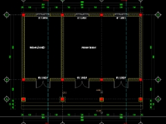 Hồ sơ thiết kế nhà văn phòng trường mầm non DT 10.8x7.8m