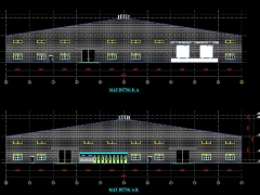 Hồ sơ thiết kế Nhà xưởng ISME khẩu độ 80x90m và 50x88m + các công trình phụ trợ