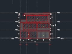 Hồ sơ thiết kế Quán Spa làm đẹp 3 tầng 13x16m (KT, ĐN chi tiết)