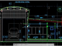 Hồ sơ trạm cân khu công nghiệp 14x13m 80t