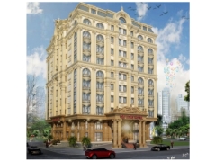 Hotel 11 tầng tân cổ điển 24x33m  gồm