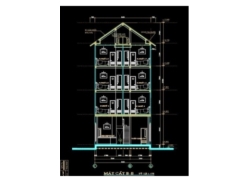 Hotel mini 4 tầng diện tích 8.1x14.7m
