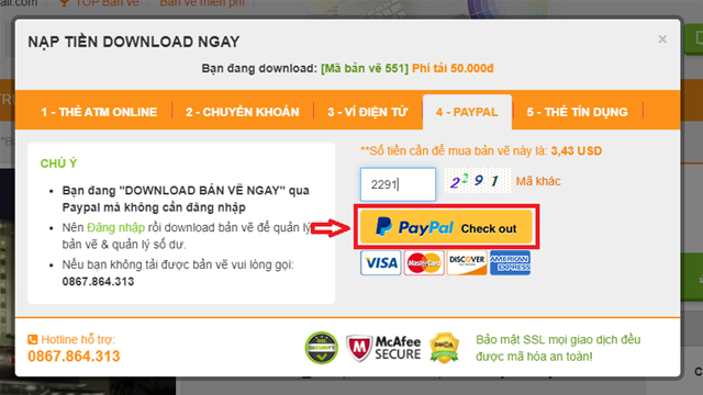 Hướng dẫn tải bản vẽ CÓ PHÍ trên Khobanve.vn tải file có phí, bản vẽ có phí, hướng dẫn tải bản vẽ, hướng dẫn mua file, mua file có phí