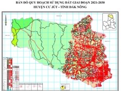Kế hoạch sử dụng đất huyện cư jút, đắk nông năm 2023