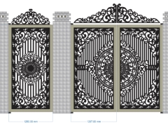 Khobanve.vn share thiết kế cổng chính phụ đẹp nhất