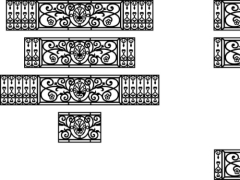 Lan can cnc 12 kích thước file dxf