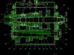 Luận văn tính toán và file cad hộp số xe tải