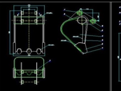 Luận văn tốt nghiệp: file cad máy móc xúc gầu ngược cỡ nhỏ (q = 0,025 m³)