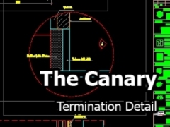 Mẫu bản vẽ cad mẫu nước ngoài the canary termination miễn phí
