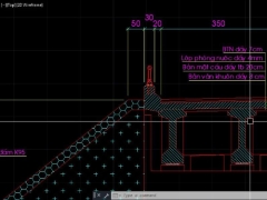 Mẫu bản vẽ cầu dầm i 33m căng sau b=8m