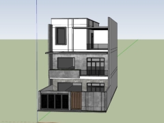 Mẫu biệt thự 3 tầng 10x16m su