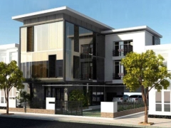 Mẫu biệt thự 3 tầng cực đẹp model su