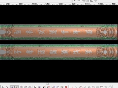 Mẫu câu đối lòng máng mới cnc