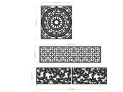 Mẫu cnc giếng trời file cad đẹp nhất 2024