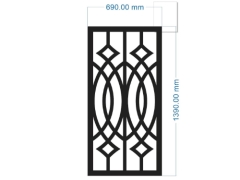 Mẫu cnc ô thoáng bản vẽ đẹp