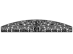 Mẫu cnc vòm cổng công giáo bản vẽ dxf