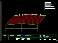 Mẫu file cad biện pháp thi công nhà tôn xưởng thép 63x169m (mặt cắt+chi tiết+biện pháp thi công)