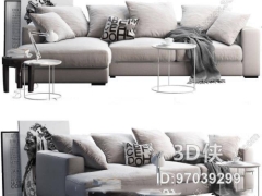 Mẫu ghế Sofa đẹp thiết kế 3dmax