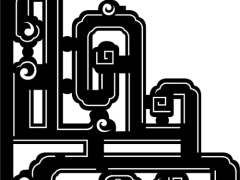 Mẫu hoa văn đẹp cnc thiết kế dxf