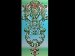 Mẫu lá tây cửa 14 cnc