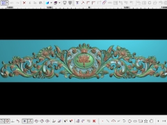 Mẫu lá tây vòm cửa cnc
