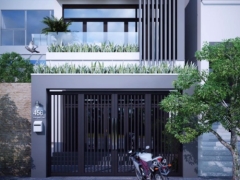 Mẫu nhà phố 3 tầng 3dmax max