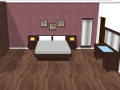 Mẫu nội thất phòng ngủ đơn giản