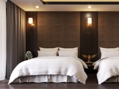 Mẫu phòng ngủ đôi hotel model 3d .skp