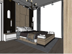 Mẫu phòng ngủ model 3d su việt nam