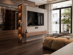 Mẫu phòng ngủ sang trọng model skp đẹp mới