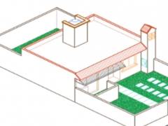 Mẫu thiết kế mô hình nhà cho diện tích đất hẹp