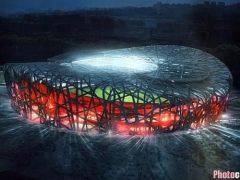 Mẫu thiết kế sân vận động tổ chim Bắc Kinh - Trung Quốc