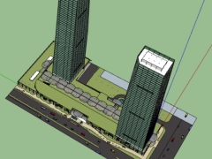 Miễn phí thiết kế tòa nhà chung cư cao tầng file su 2020