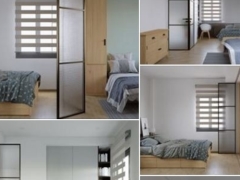Model 3d nội thất phòng ngủ