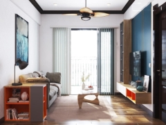 Model 3dmax thiết kế nội thất chung cư