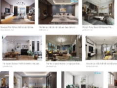 Model 3dmax thiết kế nội thất Living Room miễn phí