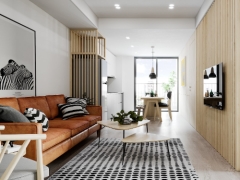 Model 3dsmax nội thất căn hộ chung cư