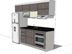 Model bản vẽ nội thất phòng bếp mới nhất