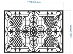 Model cắt cnc giếng trời đẹp