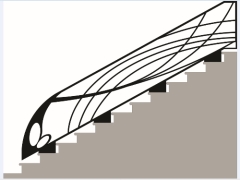 Model cắt cnc lan can cầu thang đơn giản