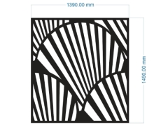 Model cnc giếng trời hình vỏ sò cnc