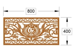 Model cnc lan can chữ lộc mới dxf