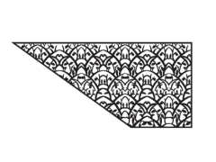 Model cnc vách cầu thang