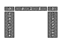 Model cnc vách ngăn câu đối