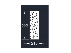 Model cnc vách tủ đẹp