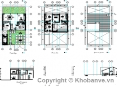 Model kiến trúc thiết kế tầng trệt. nội thất