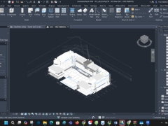 Model revit 2019 thiết kế trường học 5 tầng 70x116m (kiến trúc+kết cấu+mepf)