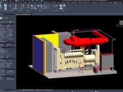 Model revit 2025 cụm bơm bồn lọc dầu cho hệ thống mepf(model 2d)
